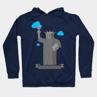 Graphic Statue of Liberty Hoodie